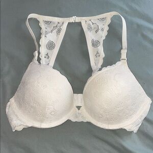 Aerie Chic White Lace Bra